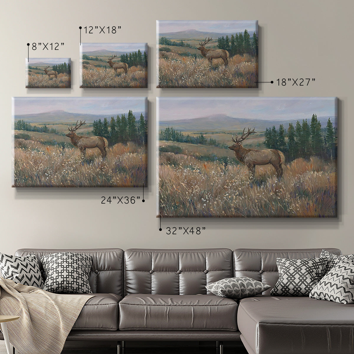 Western Wildlife II Premium Gallery Wrapped Canvas - Ready to Hang