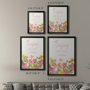 Little Things Premium Framed Print - Ready to Hang