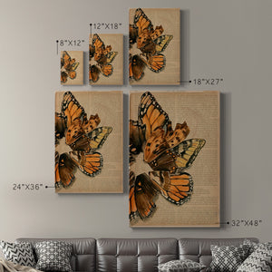 Winged Wreath I Premium Gallery Wrapped Canvas - Ready to Hang