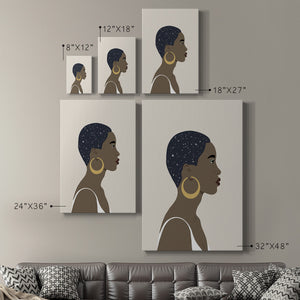 Heavenly Hair IV Premium Gallery Wrapped Canvas - Ready to Hang