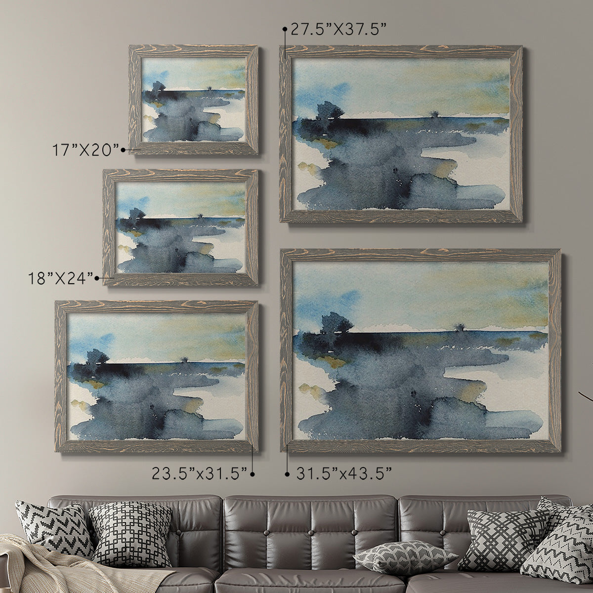 Upheval IV-Premium Framed Canvas - Ready to Hang
