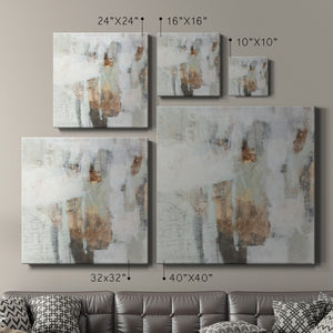 Burnished Mint I - Canvas Art Print