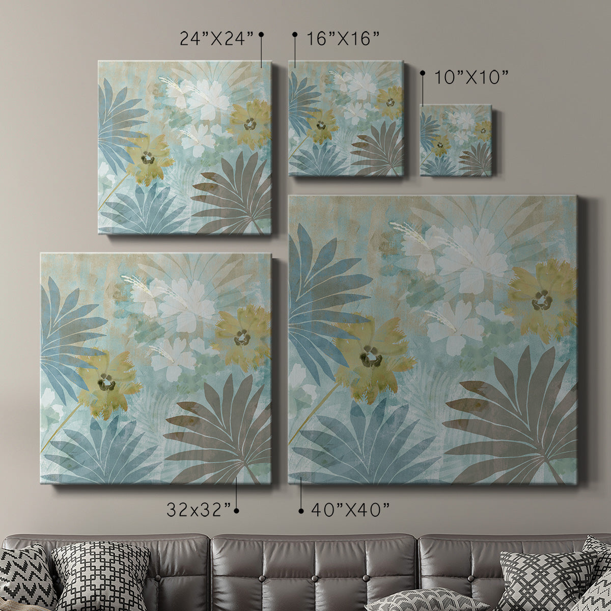 Flower Memories IV-Premium Gallery Wrapped Canvas - Ready to Hang