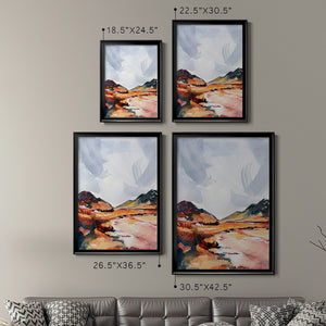 Chromatic Landscapes II Premium Framed Print - Ready to Hang