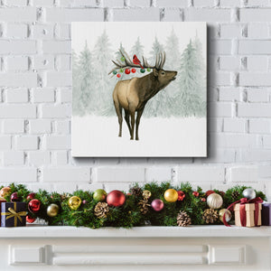 Festive Forest II-Premium Gallery Wrapped Canvas - Ready to Hang