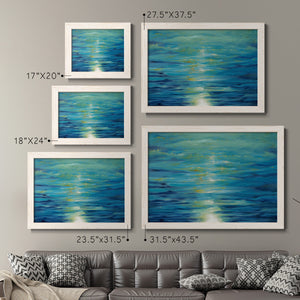Deep Blue-Premium Framed Canvas - Ready to Hang