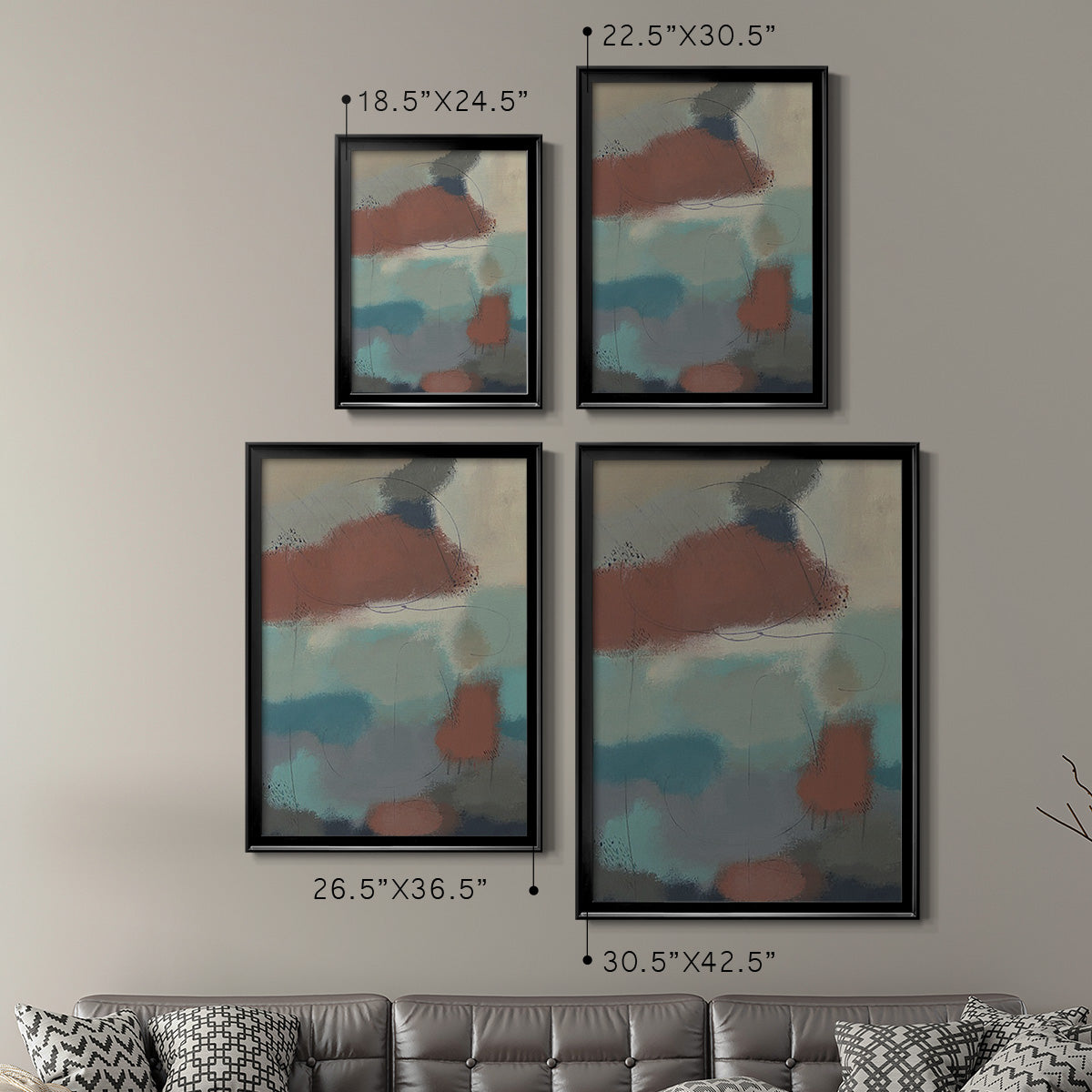 Floating By II Premium Framed Print - Ready to Hang