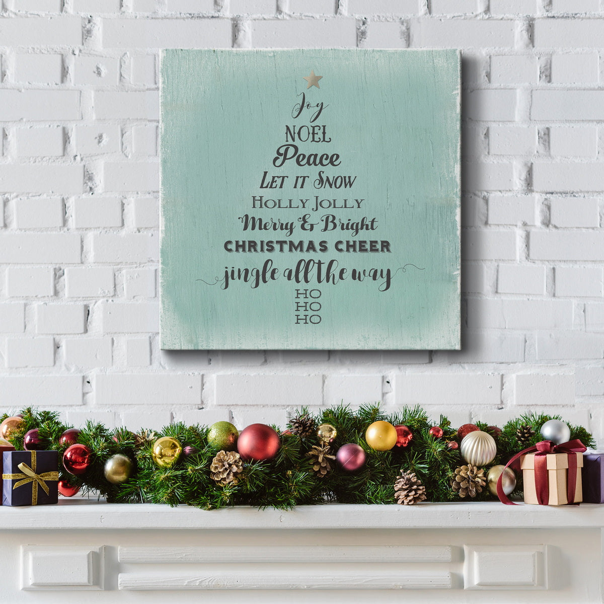 Christmas Cheer-Premium Gallery Wrapped Canvas - Ready to Hang
