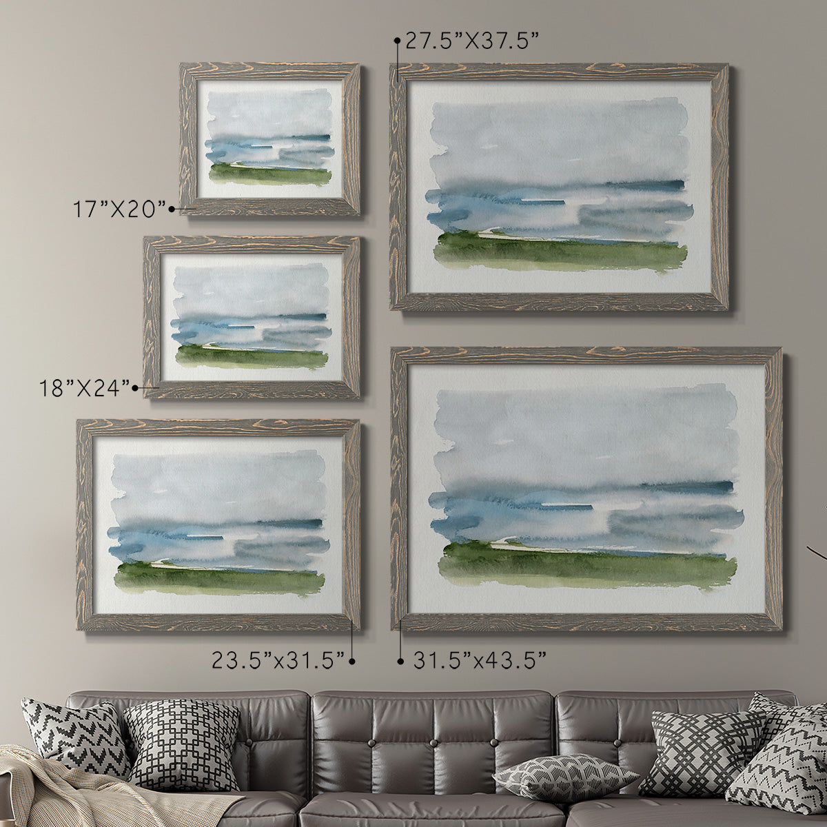 Coastline Splash II-Premium Framed Canvas - Ready to Hang