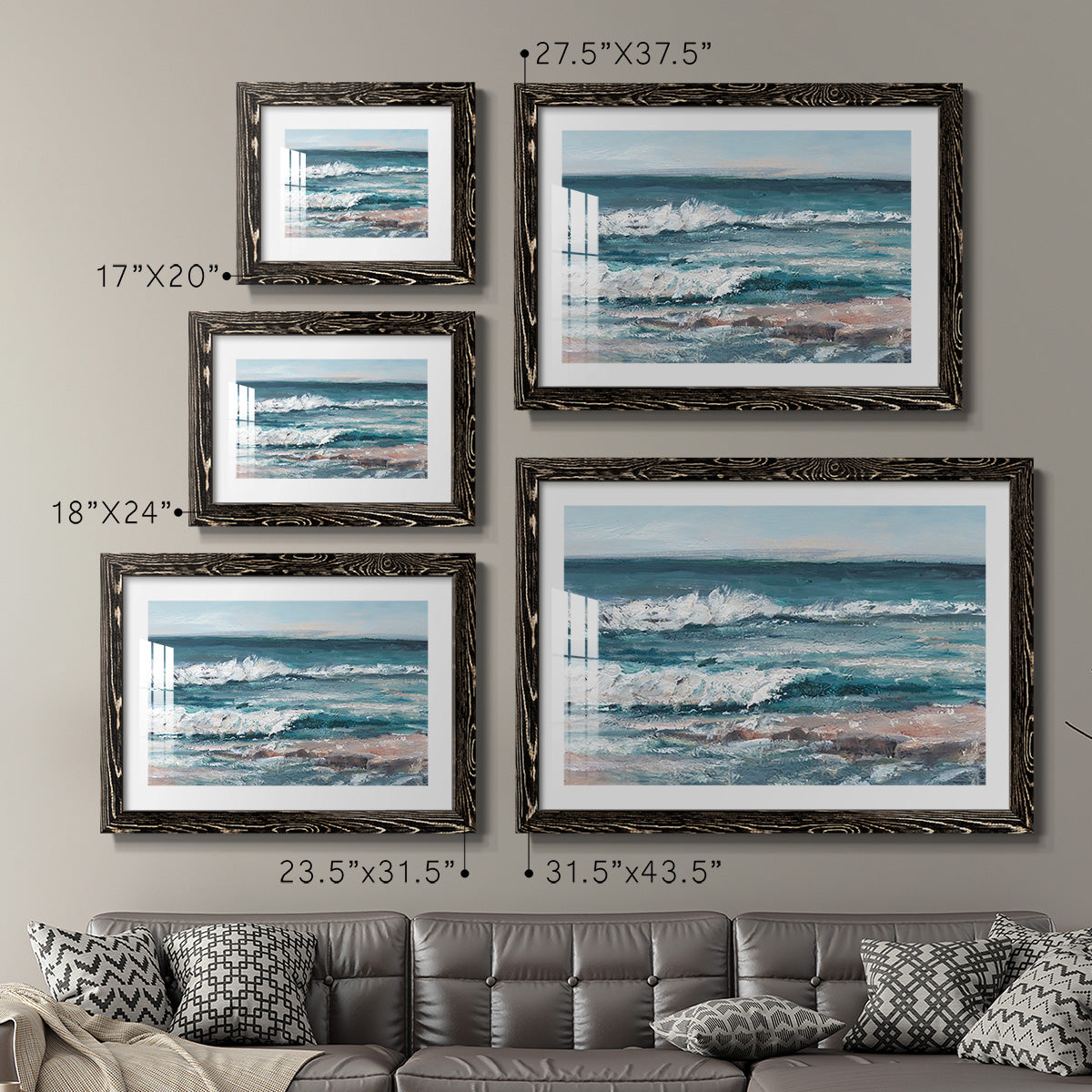 Ocean Breakers I-Premium Framed Print - Ready to Hang