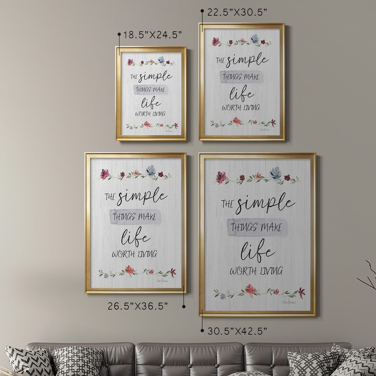 The Simple Things Premium Framed Print - Ready to Hang