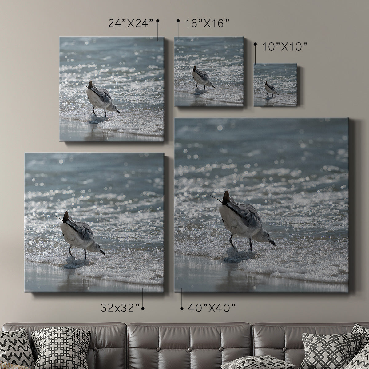 Bottoms Up-Premium Gallery Wrapped Canvas - Ready to Hang