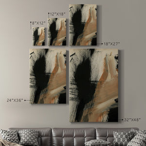 Baked Paintstrokes I Premium Gallery Wrapped Canvas - Ready to Hang
