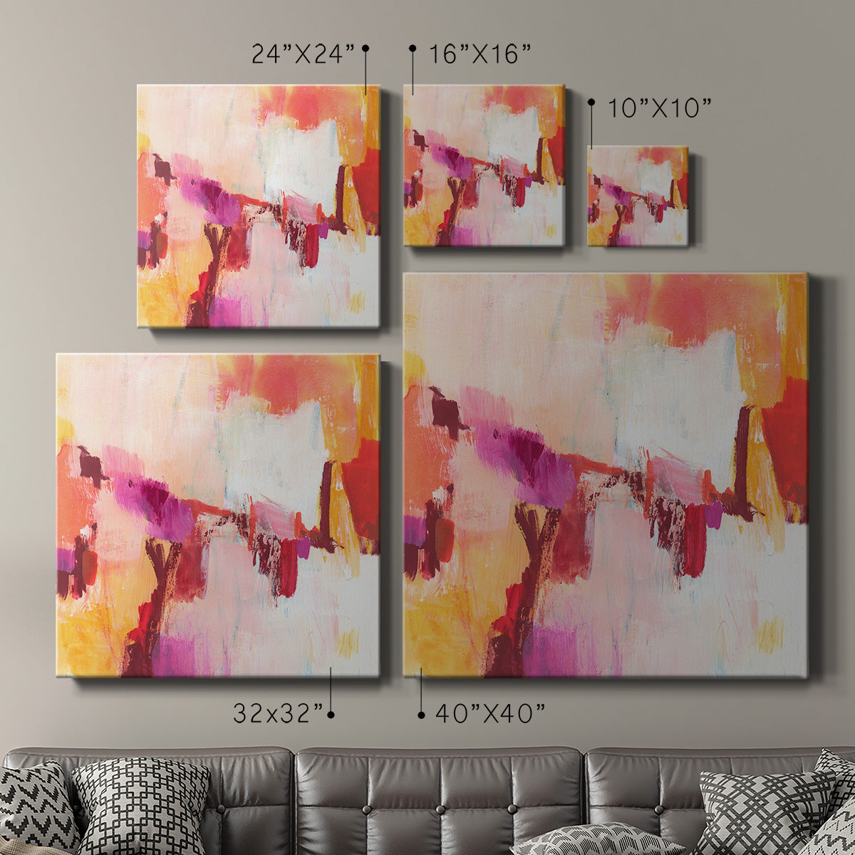 Frizzante II-Premium Gallery Wrapped Canvas - Ready to Hang