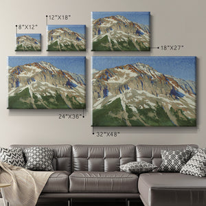 Vermillion Ascent Premium Gallery Wrapped Canvas - Ready to Hang