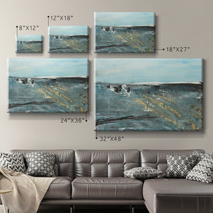 Flow of Love in Ocean II Premium Gallery Wrapped Canvas - Ready to Hang