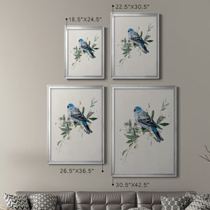 Bluebird Happy II Premium Framed Print - Ready to Hang