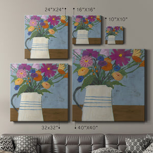 Farmhouse Flora II-Premium Gallery Wrapped Canvas - Ready to Hang