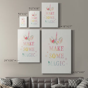 Sweet Unicorn IV Premium Gallery Wrapped Canvas - Ready to Hang