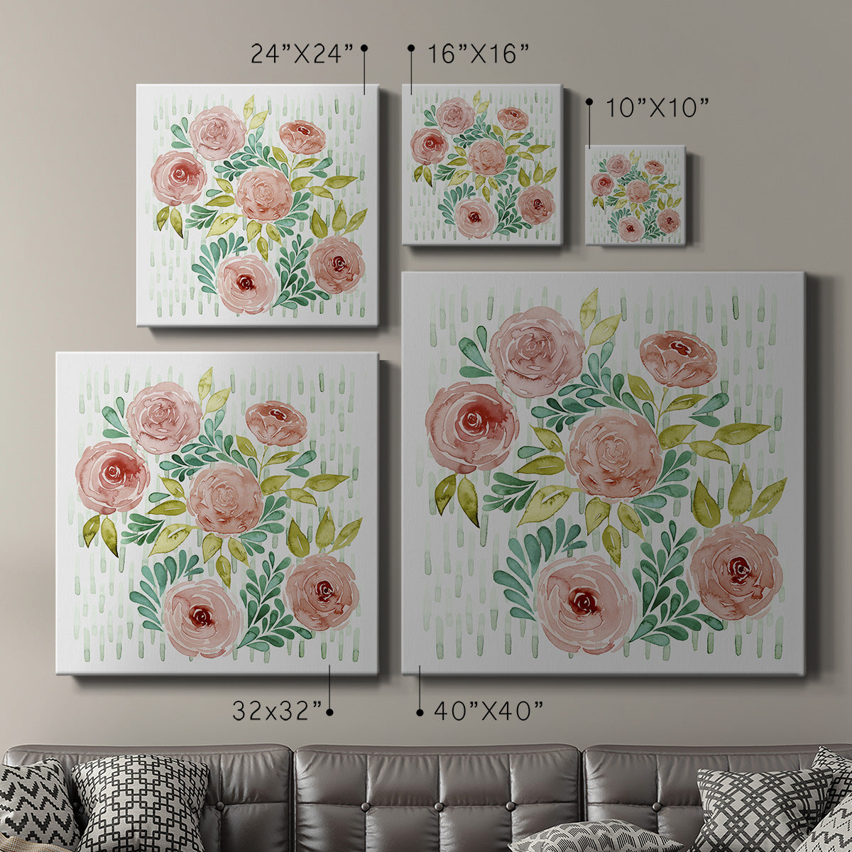 Spring Blossoming I-Premium Gallery Wrapped Canvas - Ready to Hang