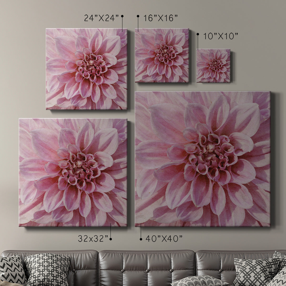 Wall Flower VII-Premium Gallery Wrapped Canvas - Ready to Hang