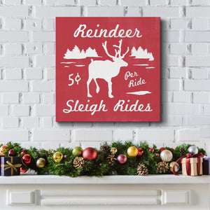 Reindeer Rides II-Premium Gallery Wrapped Canvas - Ready to Hang