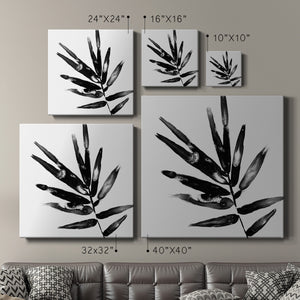 Monochrome Tropic IX-Premium Gallery Wrapped Canvas - Ready to Hang