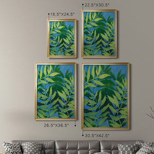 Ocean Vines I Premium Framed Print - Ready to Hang