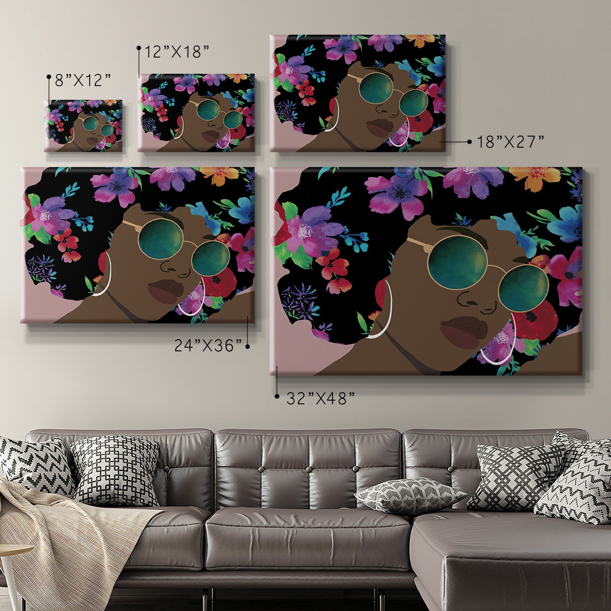 Butterfly Diva II Premium Gallery Wrapped Canvas - Ready to Hang