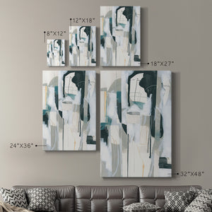 Sea Cavern Strata II Premium Gallery Wrapped Canvas - Ready to Hang