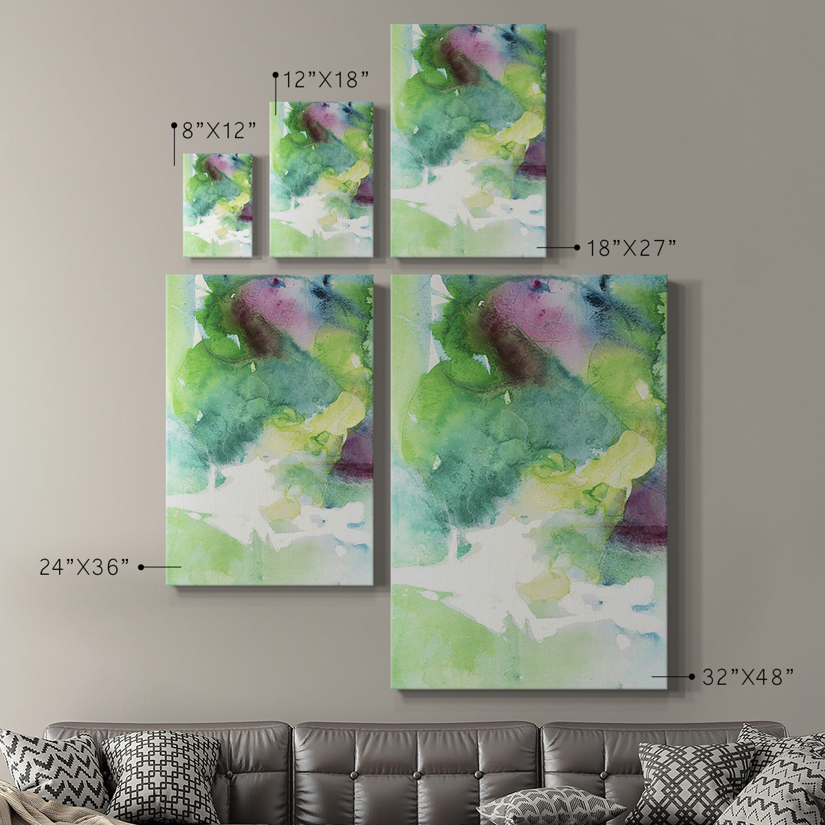 Rising Above IV Premium Gallery Wrapped Canvas - Ready to Hang