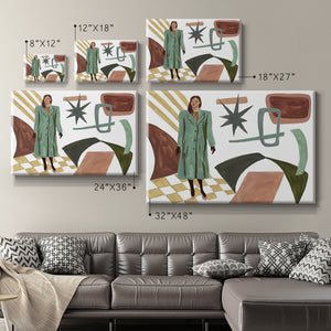 Vintage Vibes II Premium Gallery Wrapped Canvas - Ready to Hang