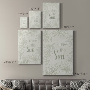 Chase the Sun Premium Gallery Wrapped Canvas - Ready to Hang