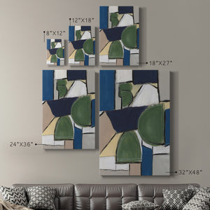 Spatial Mix II Premium Gallery Wrapped Canvas - Ready to Hang
