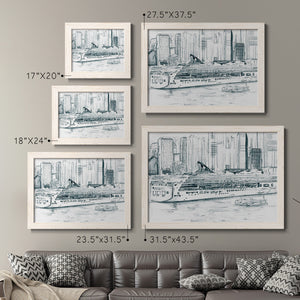 Ferryboats II-Premium Framed Canvas - Ready to Hang