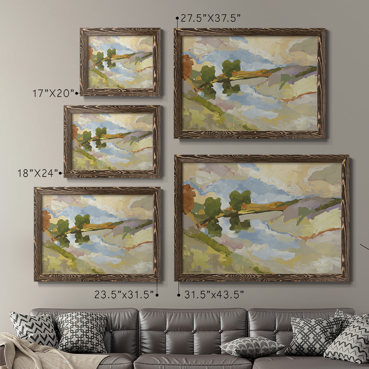 Uplands I-Premium Framed Canvas - Ready to Hang