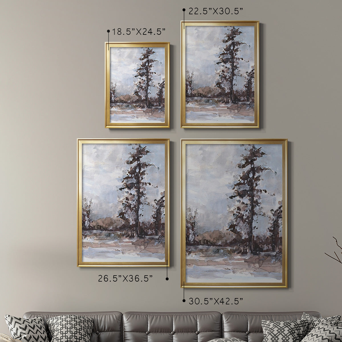 Vintage Tree Moment II Premium Framed Print - Ready to Hang