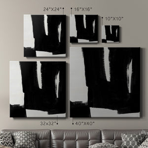 Block Brushwork VII-Premium Gallery Wrapped Canvas - Ready to Hang