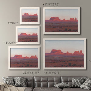 Red Rocks at Dusk II-Premium Framed Canvas - Ready to Hang