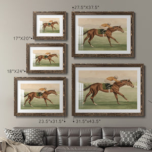 Vintage Equestrian II-Premium Framed Print - Ready to Hang