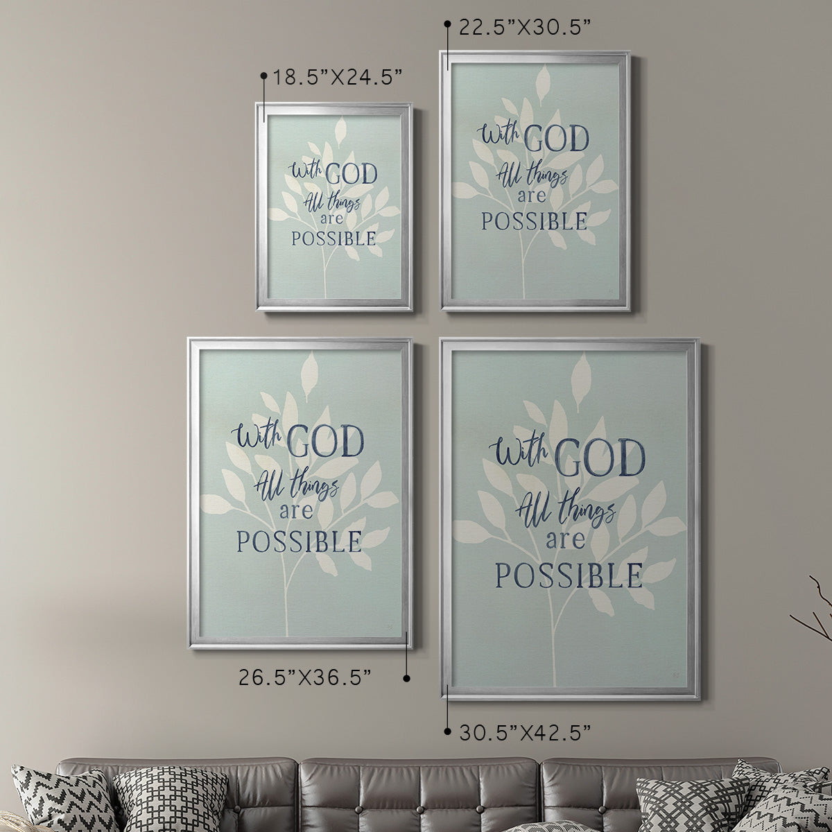All Things Premium Framed Print - Ready to Hang