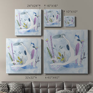 Meditation Garden Yoga II-Premium Gallery Wrapped Canvas - Ready to Hang