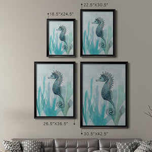 Seahorse II Premium Framed Print - Ready to Hang