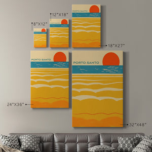 Summer Abroad I Premium Gallery Wrapped Canvas - Ready to Hang