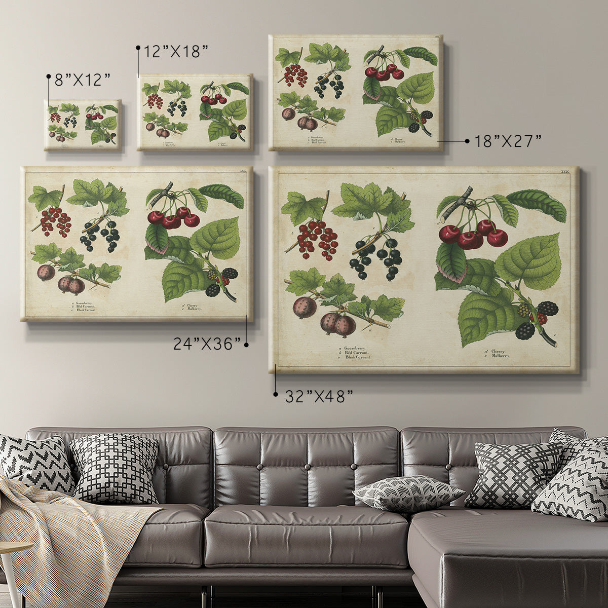 Kitchen Fruits III Premium Gallery Wrapped Canvas - Ready to Hang