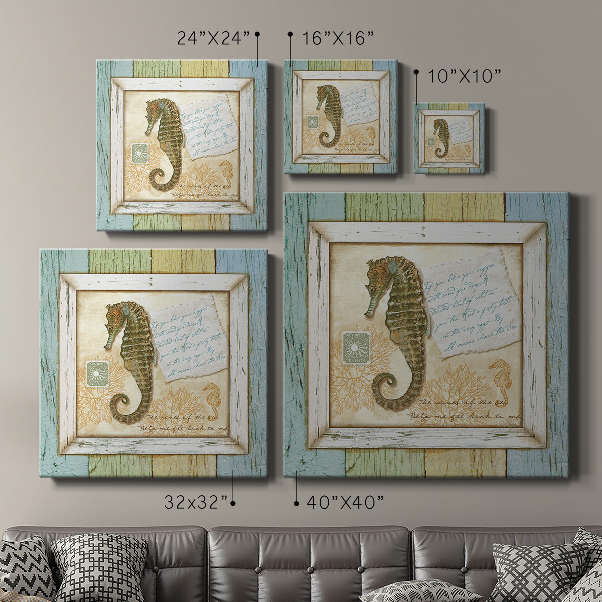 Sea Treasures X-Premium Gallery Wrapped Canvas - Ready to Hang