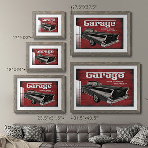 The Garage-Premium Framed Print - Ready to Hang