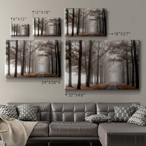 Misty Road - Canvas Art Print