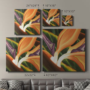 Bird of Paradise Tile III-Premium Gallery Wrapped Canvas - Ready to Hang