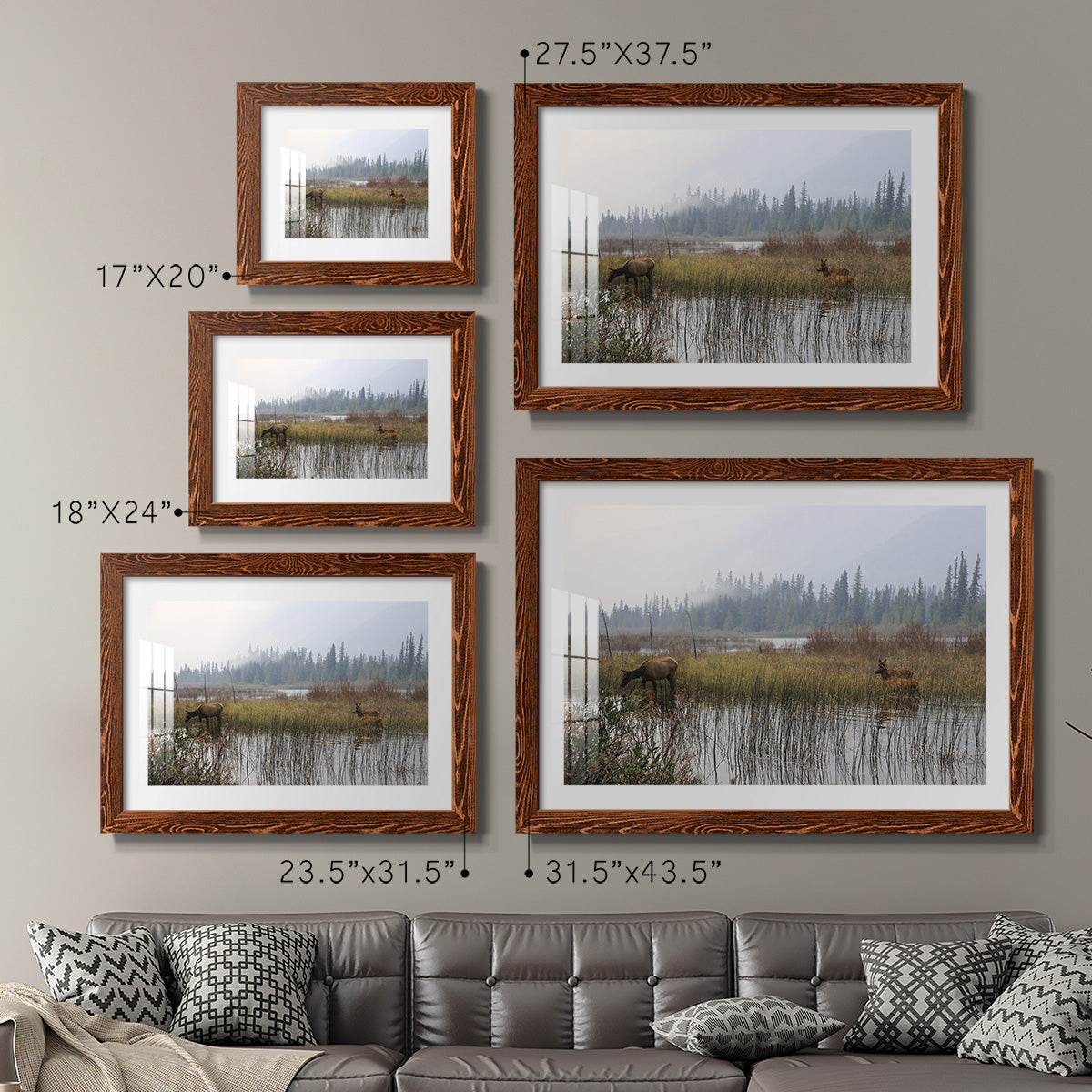 Out with the Twins-Premium Framed Print - Ready to Hang